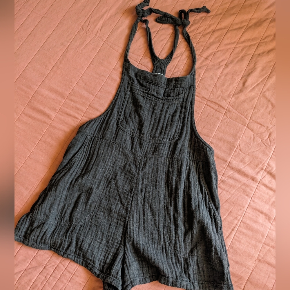 Aerie gauze cotton romper